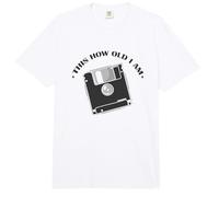 C'est Quel âge J'Ai Diskette Retrospecter Module Comfort Colors Adult Heavyweight T-Shirt