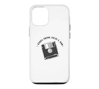 C'est Quel âge J'Ai Diskette Retrospecter Module Coque pour iPhone 12/12 Pro