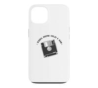 C'est Quel âge J'Ai Diskette Retrospecter Module Coque pour iPhone 13