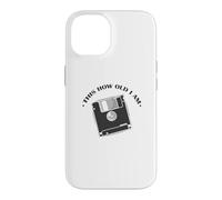 C'est Quel âge J'Ai Diskette Retrospecter Module Coque pour iPhone 14