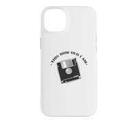 C'est Quel âge J'Ai Diskette Retrospecter Module Coque pour iPhone 14 Plus