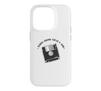 C'est Quel âge J'Ai Diskette Retrospecter Module Coque pour iPhone 14 Pro