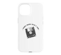C'est Quel âge J'Ai Diskette Retrospecter Module Coque pour iPhone 15