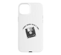 C'est Quel âge J'Ai Diskette Retrospecter Module Coque pour iPhone 15 Plus
