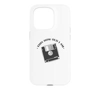 C'est Quel âge J'Ai Diskette Retrospecter Module Coque pour iPhone 15 Pro