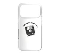 C'est Quel âge J'Ai Diskette Retrospecter Module Coque pour iPhone 17 Pro