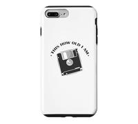 C'est Quel âge J'Ai Diskette Retrospecter Module Coque pour iPhone 7 Plus/8 Plus