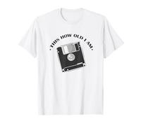 C'est Quel âge J'Ai Diskette Retrospecter Module T-Shirt