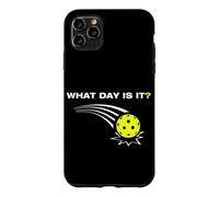 C'est Quel Jour ? Joueur de Pickleball drôle Coque pour iPhone 11 Pro Max