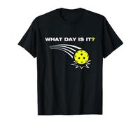 C'est Quel Jour ? Joueur de Pickleball drôle T-Shirt