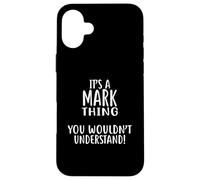 C'est quelque chose de marquant, vous ne comprendriez pas ! MARQUE Coque pour iPhone 16 Plus