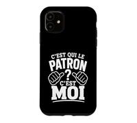 C'est Qui Le Patron? C'est Moi ! Humour Chef Boss Patron Coque pour iPhone 11