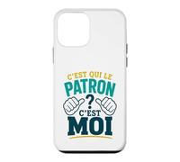 C'est Qui Le Patron? C'est Moi ! Humour Chef Boss Patron Coque pour iPhone 12 Mini