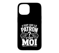 C'est Qui Le Patron? C'est Moi ! Humour Chef Boss Patron Coque pour iPhone 15