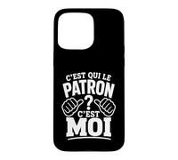 C'est Qui Le Patron? C'est Moi ! Humour Chef Boss Patron Coque pour iPhone 15 Pro Max