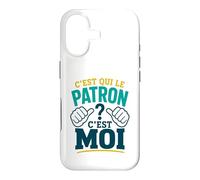 C'est Qui Le Patron? C'est Moi ! Humour Chef Boss Patron Coque pour iPhone 17