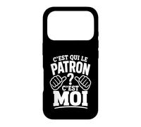 C'est Qui Le Patron? C'est Moi ! Humour Chef Boss Patron Coque pour iPhone 17 Pro