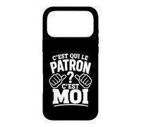C'est Qui Le Patron? C'est Moi ! Humour Chef Boss Patron Coque pour iPhone 17 Pro Max