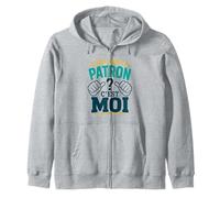 C'est Qui Le Patron? C'est Moi ! Humour Chef Boss Patron Sweat à Capuche