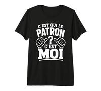 C'est Qui Le Patron? C'est Moi ! Humour Chef Boss Patron T-Shirt Haut de Gamme