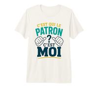 C'est Qui Le Patron? C'est Moi ! Humour Chef Boss Patron T-Shirt Haut de Gamme