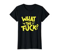 C'est Quoi ce Bordel T-Shirt Graphique avec Valeur, Femme, Noir, S