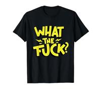 C'est Quoi ce Bordel T-Shirt Graphique avec Valeur, Homme, Noir, L