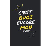 C'est quoi encore mon... : Carnet de mot de passe de 106 Pages au format A5 - Intérieur original avec index alphabétique - carnet mot de passe avec ... de mots de passe sans acide - Made in france