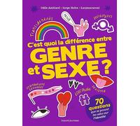 C'est quoi la différence entre genre et sexe?