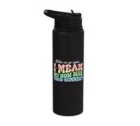 C'est reparti, je veux dire bonjour, comment s'est passée votre secrétaire d'été Stainless Steel Insulated Water Bottle