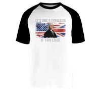 C'est Seulement Une Trahison Si Manches Courtes Unisexe Blanc Baseball Tee White Unisex Baseball Tee Short Sleeve T-Shirt