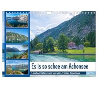 C'est si beau au lac d'Achensee 2026, Version française (Calendrier mural 2026 DIN A4 portrait), Calendrier CALVENDO mensuel
