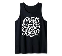 C'est Si Bon Typographie de l'écriture française Débardeur
