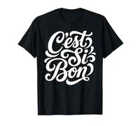C'est Si Bon Typographie de l'écriture française T-Shirt