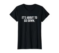 C'est sur Le Point de Devenir drôle de Jeu T-Shirt Graphique avec Valeur, Femme, Noir, M