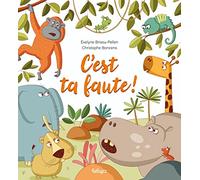 C'est ta faute - Evelyne Brisou-Pellen - Beluga - cartonné - Album jeunesse