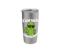 C'est toi le cornichon Gobelet isotherme en acier inoxydable double paroi