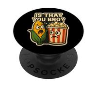 C'est toi, Mon frère ? Film Humoristique sur Les épis de maïs et Le maïs soufflé PopSockets PopGrip Adhésif