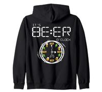 C'est toujours l'heure de la bière, l'heure de la bière, au dos Sweat à Capuche