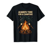 C'est Toujours l'heure d'un feu de Camp : l'esprit du Camping T-Shirt