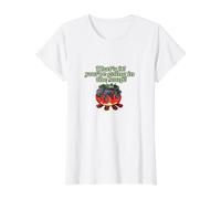 C'est Tout. Vous Allez dans la Soupe ! T-Shirt Graphique avec Valeur, Femme, Blanc, S