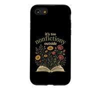 C'est trop Non-fictionnel en Dehors de la Conception de Livres Floraux Coque pour iPhone SE (2020) / 7/8