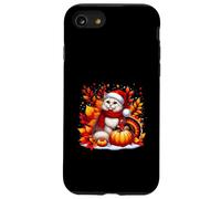 C'est un arbre d'automne en forme de feuille de chat d'automne pour Thanksgiving Coque pour iPhone SE (2020) / 7 / 8