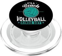 C'est Un Ballon de Beach Volley Un Peu Jour Sable PopSockets PopGrip pour MagSafe