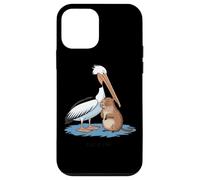 C'est Un Beau pélican et Un Plaisir Capybara Coque pour iPhone 12 Mini