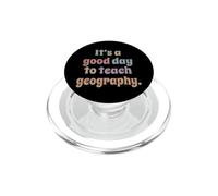C'est Un Bon Jour pour enseigner la géographie drôle PopSockets PopGrip pour MagSafe