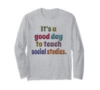 C'est Un Bon Jour pour enseigner Les études sociales, Enseignant Manche Longue