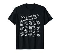 C'est Un Bon Jour pour Faire Quelques Illustrations de Croquis colorés T-Shirt