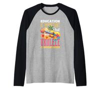 C'est Un Bon Jour pour Jouer du ukulélé hawaïen Manche Raglan