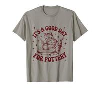 C'est Un Bon Jour pour Les Chats en poterie T-Shirt